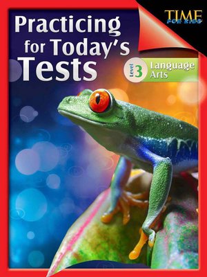 cover image of Practicing for Today's Tests Language Arts Level 3